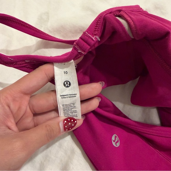 Lululemon Align Sweetheart Bra in Ripened Raspberry, Size 10/Medium - Picture 6 of 6